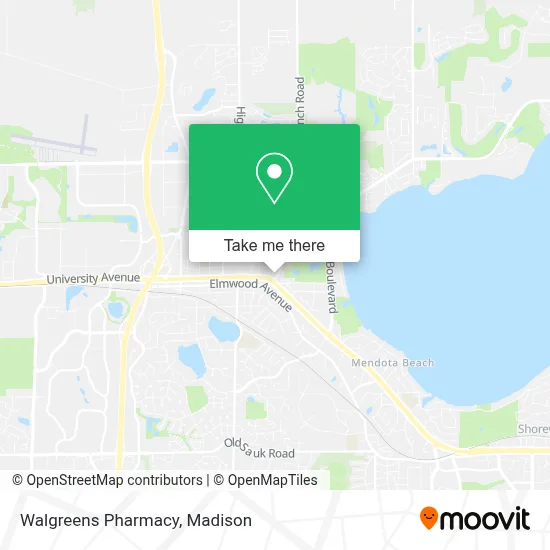 Walgreens Pharmacy map