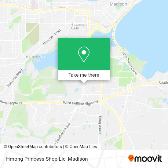 Hmong Princess Shop Llc map