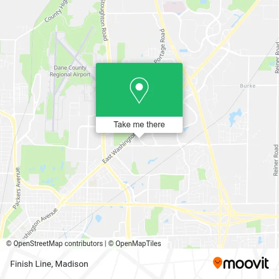Finish Line map