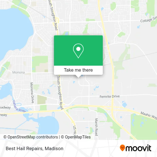 Best Hail Repairs map