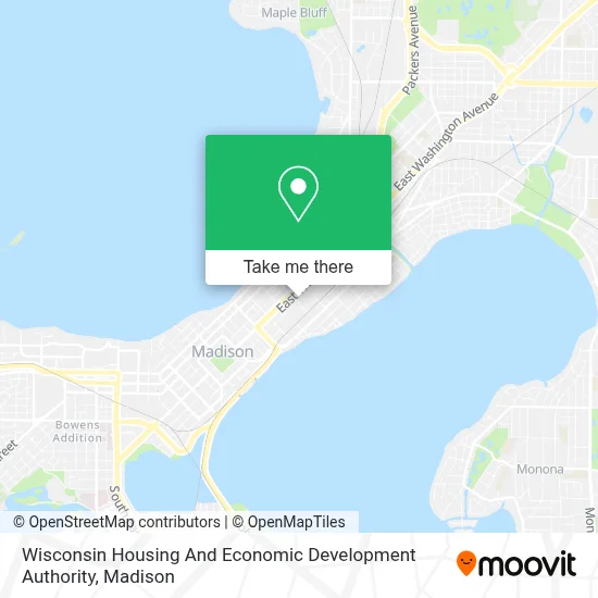 Wisconsin Housing And Economic Development Authority map