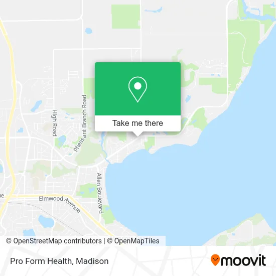 Pro Form Health map