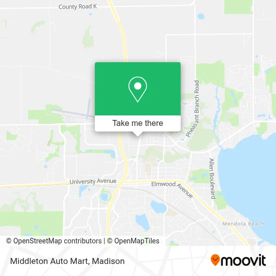 Middleton Auto Mart map