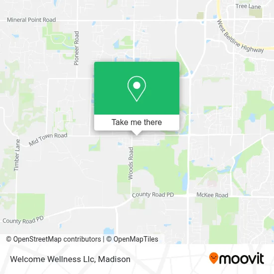 Welcome Wellness Llc map