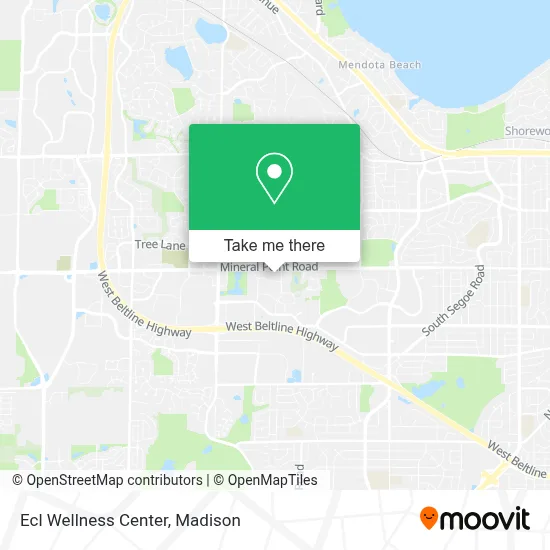 Ecl Wellness Center map