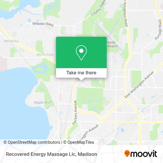 Recovered Energy Massage Llc map