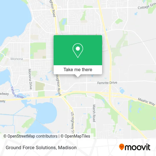 Ground Force Solutions map