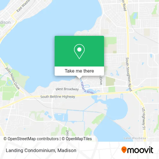 Landing Condominium map