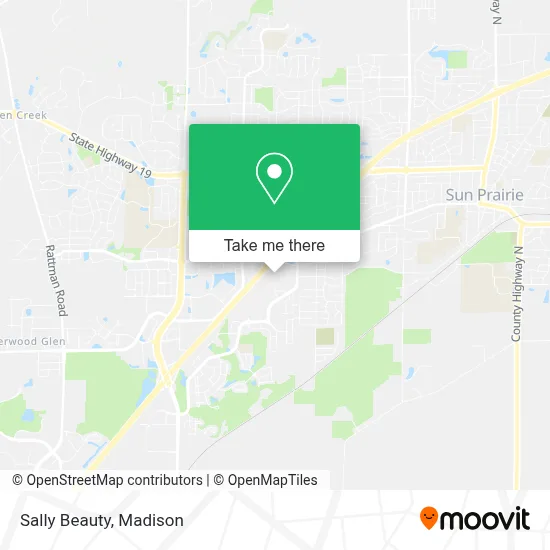 Sally Beauty map