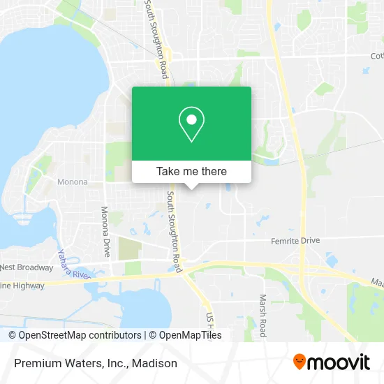 Premium Waters, Inc. map