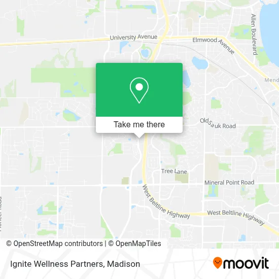 Ignite Wellness Partners map
