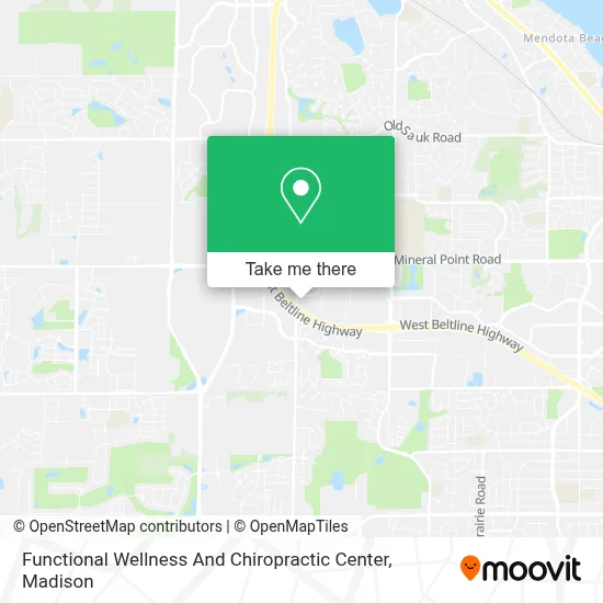 Mapa de Functional Wellness And Chiropractic Center