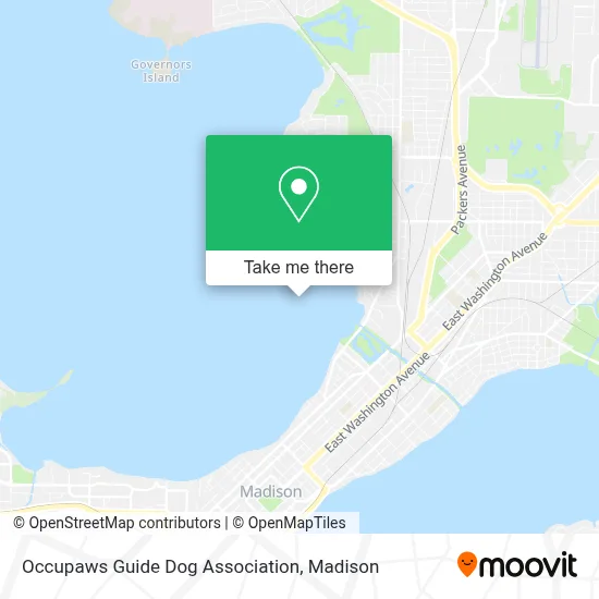 Mapa de Occupaws Guide Dog Association