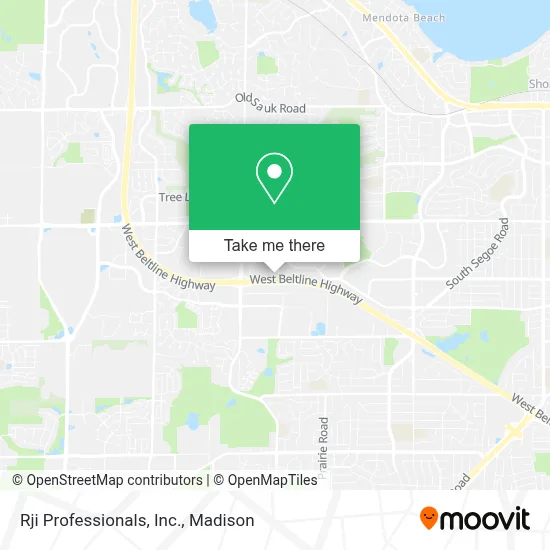 Rji Professionals, Inc. map