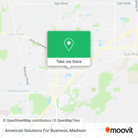 American Solutions For Business map
