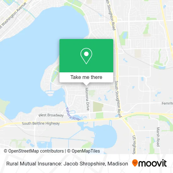 Rural Mutual Insurance: Jacob Shropshire map
