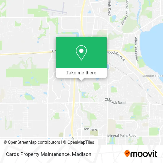 Cards Property Maintenance map