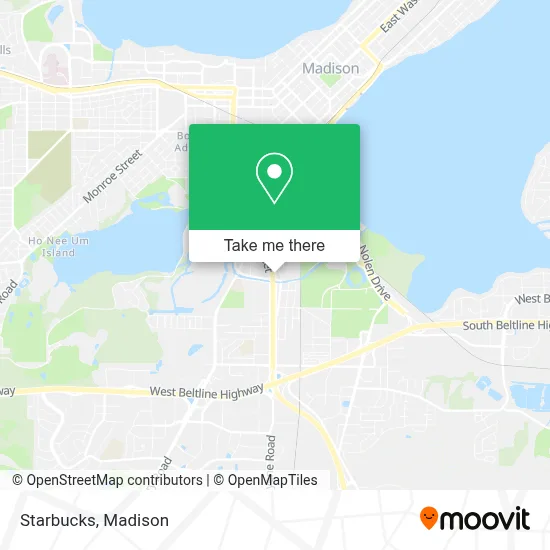 Starbucks map