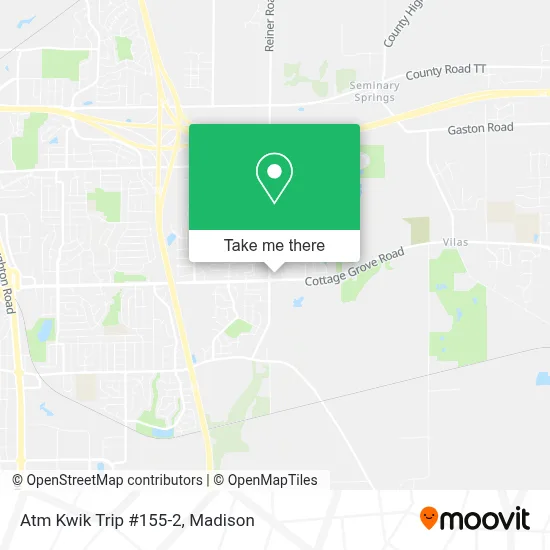 Atm Kwik Trip #155-2 map
