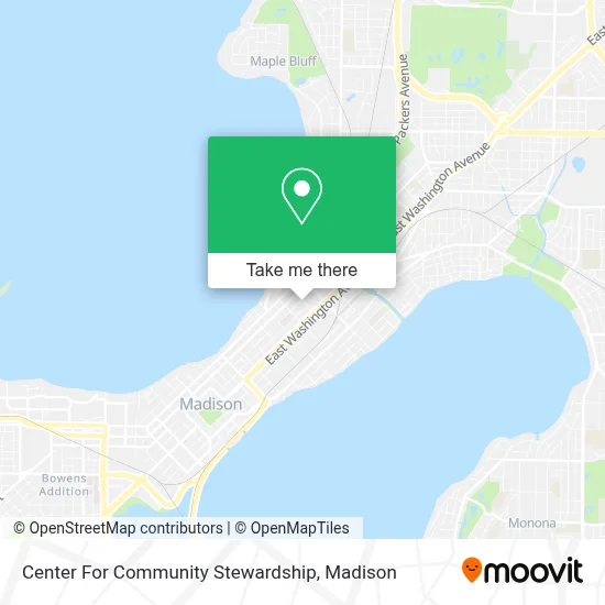 Center For Community Stewardship map