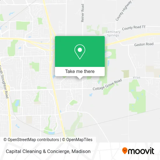 Capital Cleaning & Concierge map