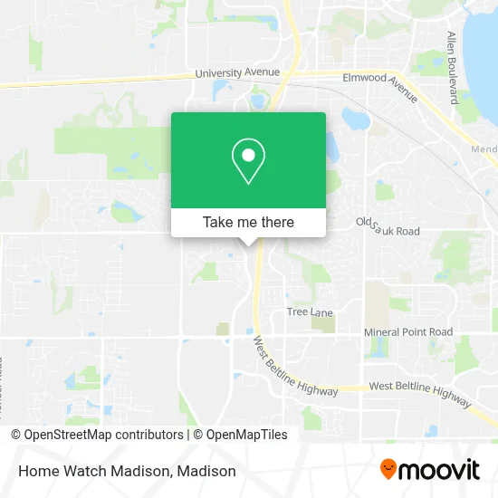 Home Watch Madison map