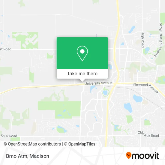 Bmo Atm map