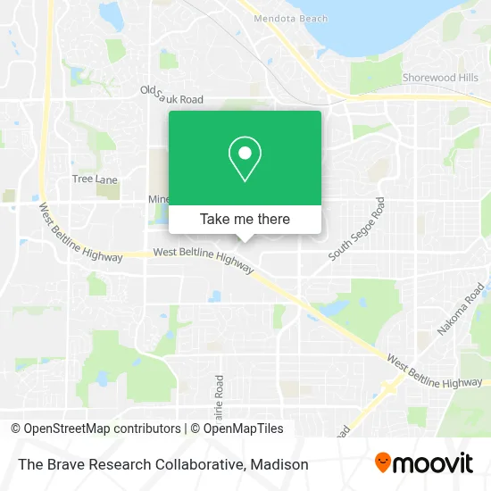 The Brave Research Collaborative map