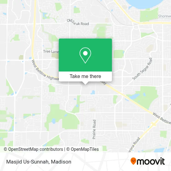 Masjid Us-Sunnah map