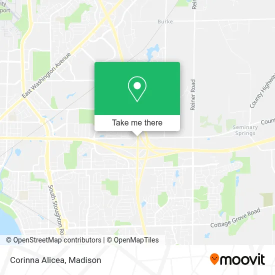 Corinna Alicea map