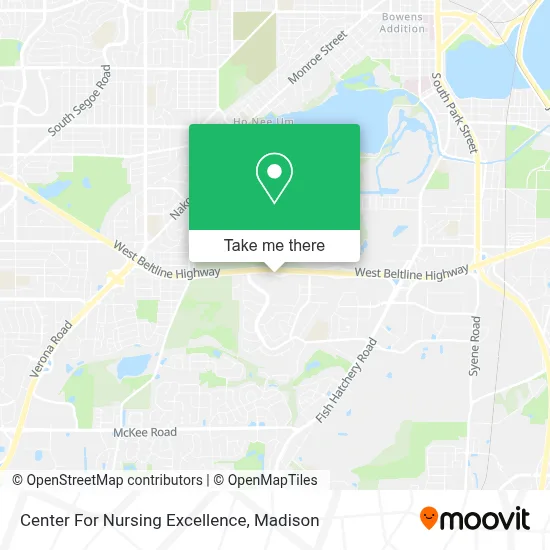 Center For Nursing Excellence map