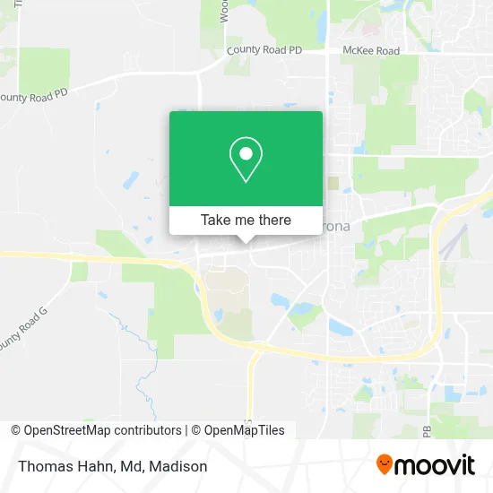 Thomas Hahn, Md map