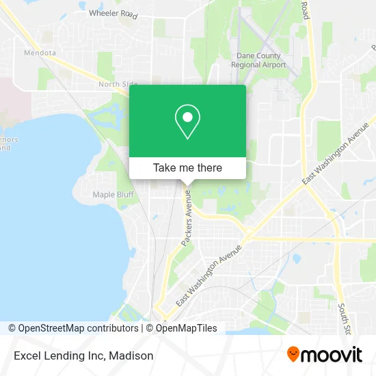 Excel Lending Inc map