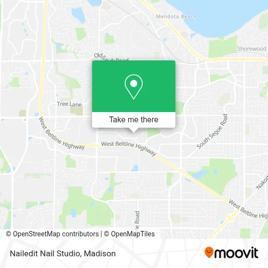 Nailedit Nail Studio map