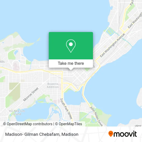 Madison- Gilman Chebafam map
