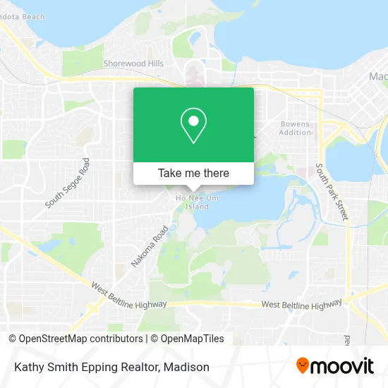 Kathy Smith Epping Realtor map
