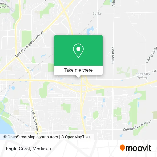 Eagle Crest map