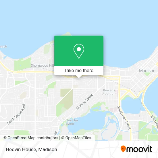 Hedvin House map