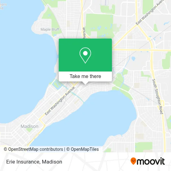 Erie Insurance map