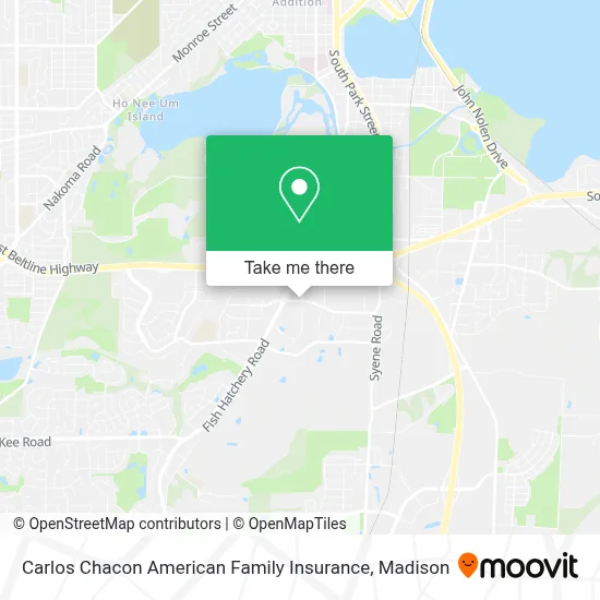 Carlos Chacon American Family Insurance map
