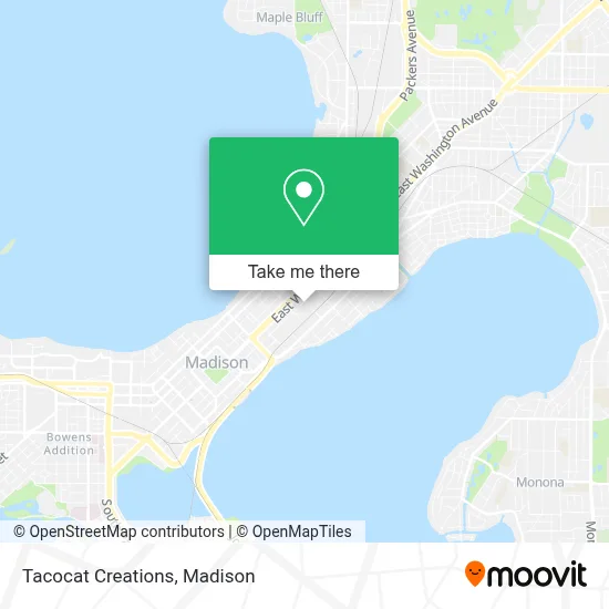 Tacocat Creations map