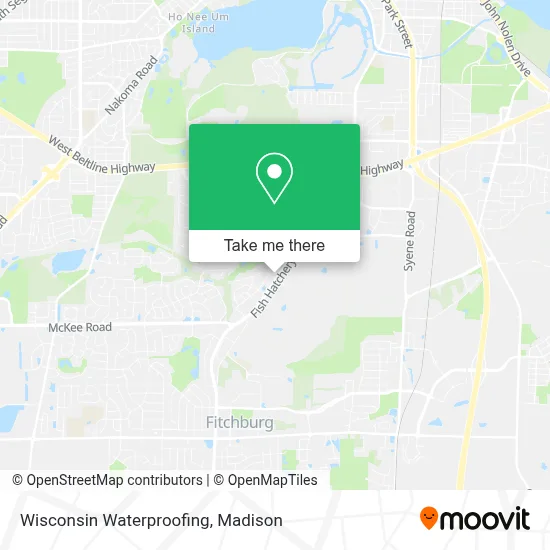 Wisconsin Waterproofing map