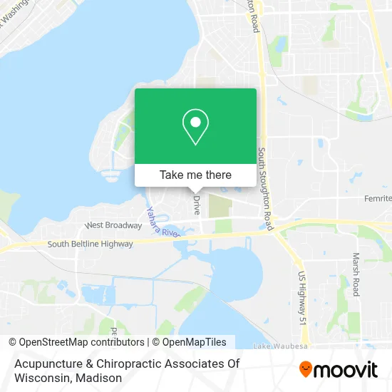 Acupuncture & Chiropractic Associates Of Wisconsin map