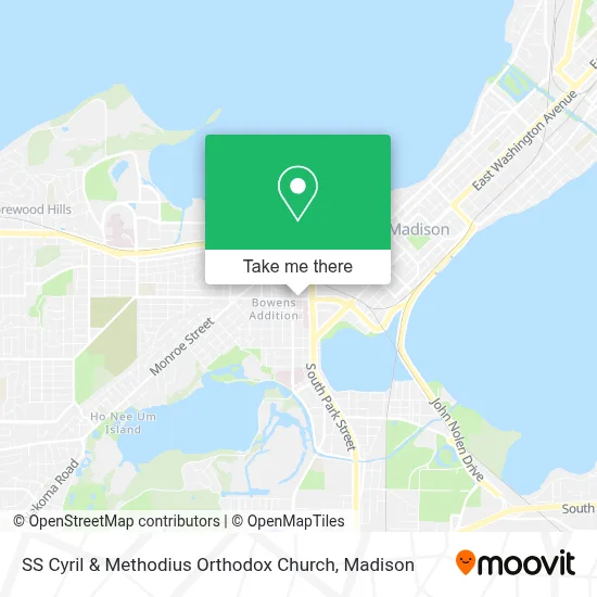 SS Cyril & Methodius Orthodox Church map