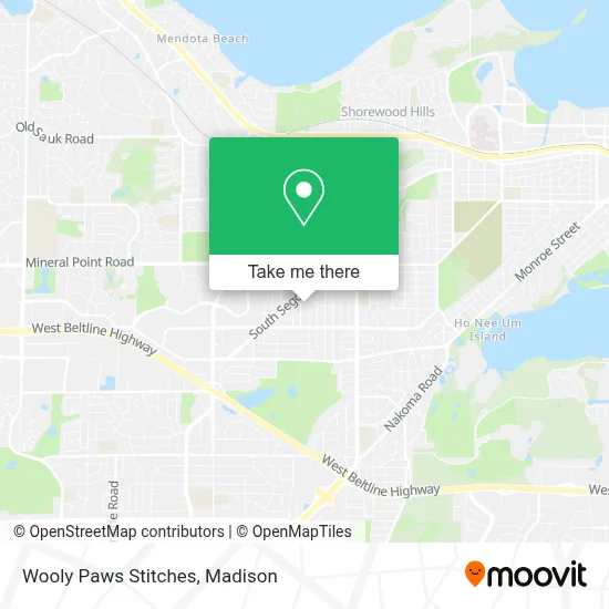 Wooly Paws Stitches map