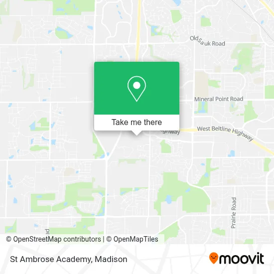 St Ambrose Academy map