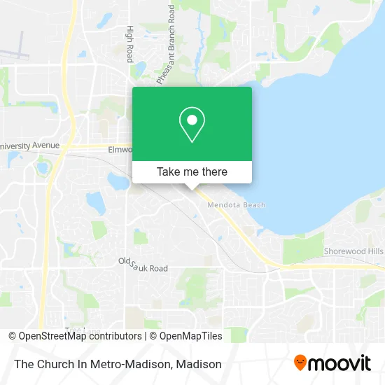 The Church In Metro-Madison map