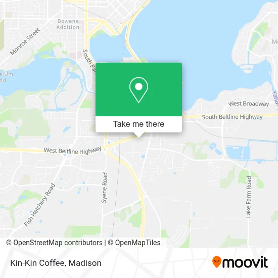 Kin-Kin Coffee map