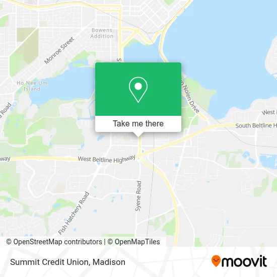 Summit Credit Union map