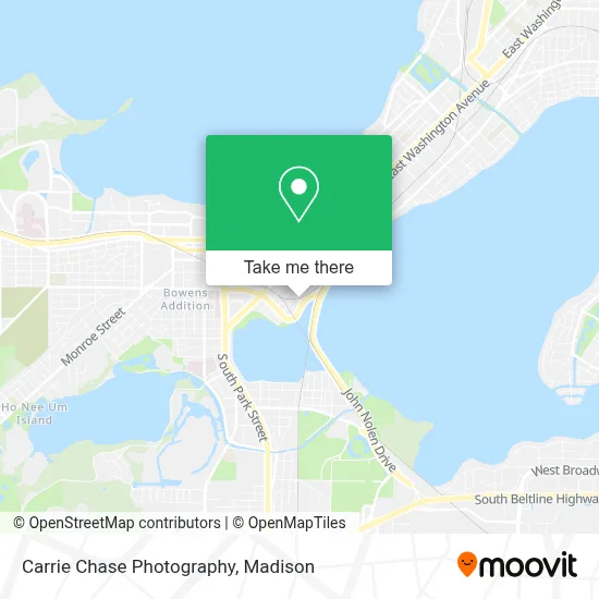 Carrie Chase Photography map
